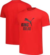 PUMA Men's Puma Red AC Milan 2025/26 King Logo T-Shirt