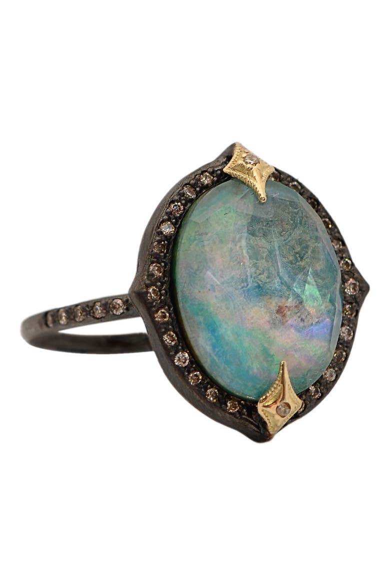 Statement Ring, Alternate, color, BLUE