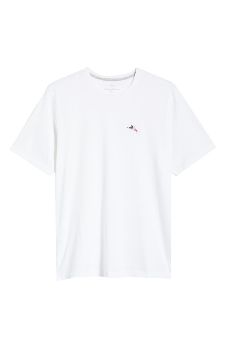 Tommy Bahama Bali Skyline Americana T-Shirt, Main, color, White