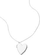 Adornia Heart Locket Pendant Necklace