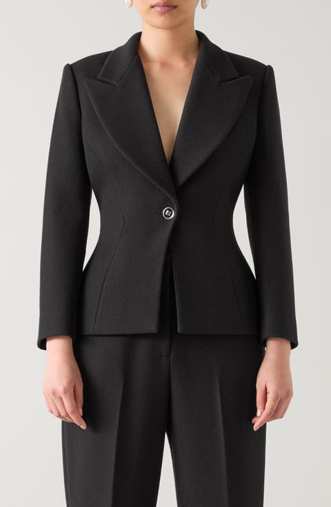 Rosa One-Button Blazer