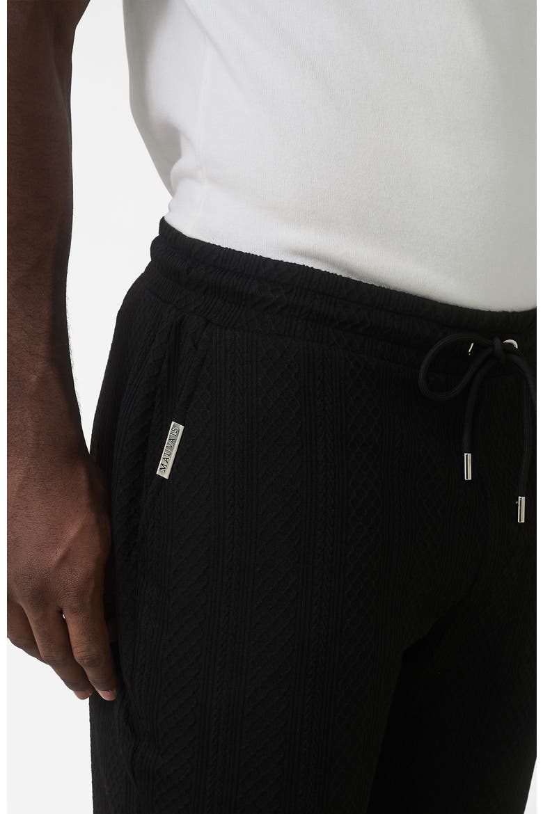 Tanami Textured Stretch Slim Shorts, Alternate, color, Black