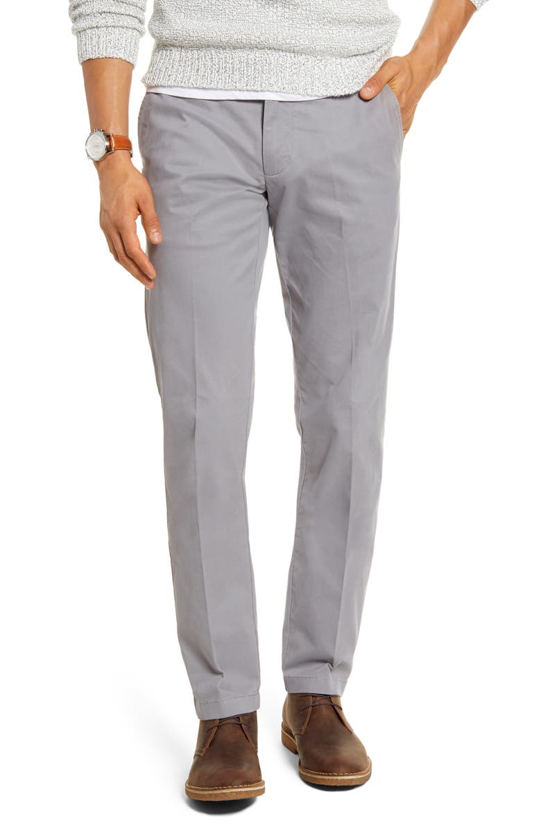1901 Ballard Slim Fit Peached Twill Chino Pants, Main, color,