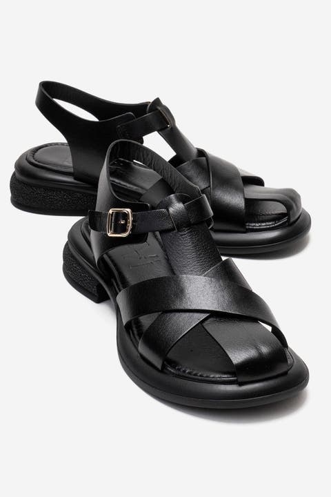 Guido Leather Sandal