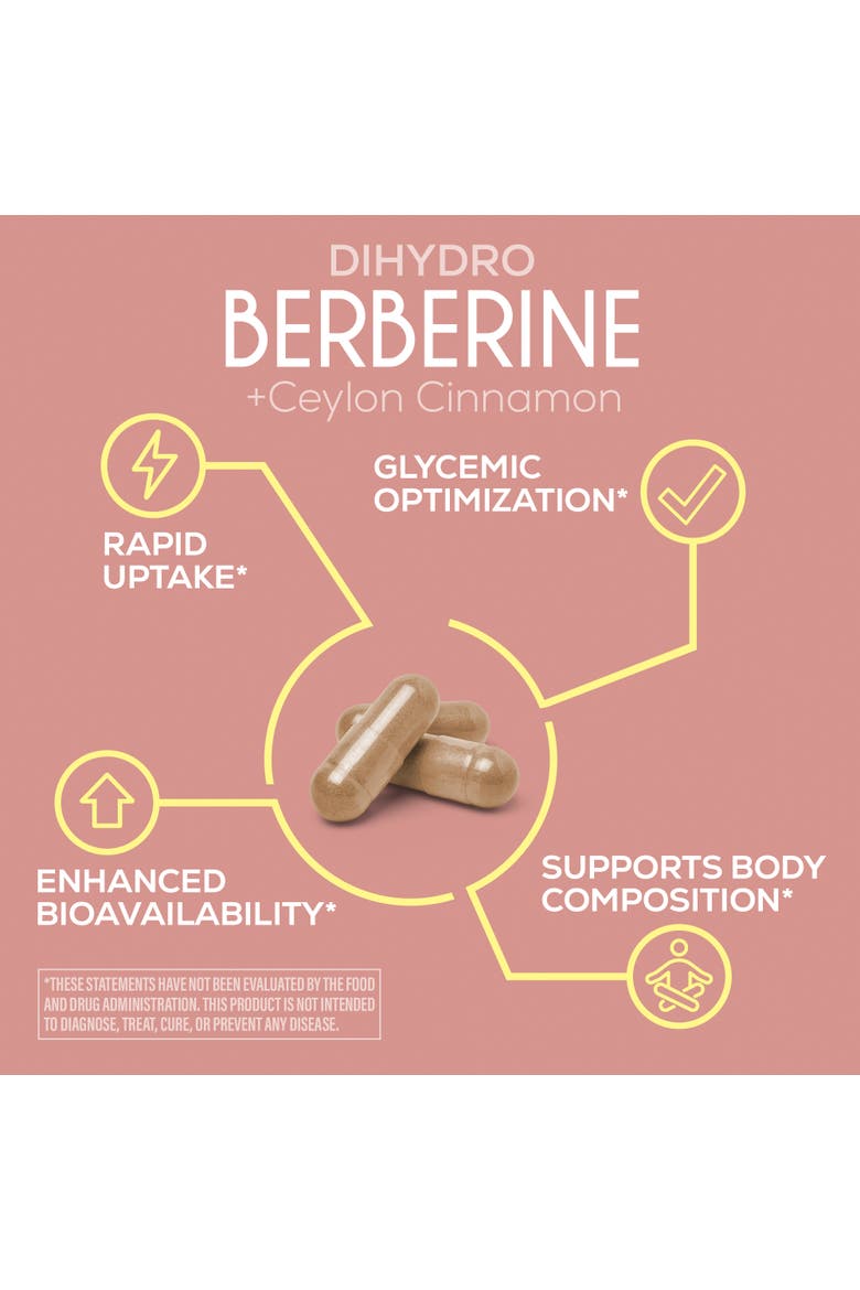 Shape Berberine Capsules, 60ct Bottle, Alternate, color, No Color