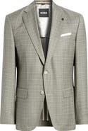 BOSS Hutson Plaid Wool Sport Coat