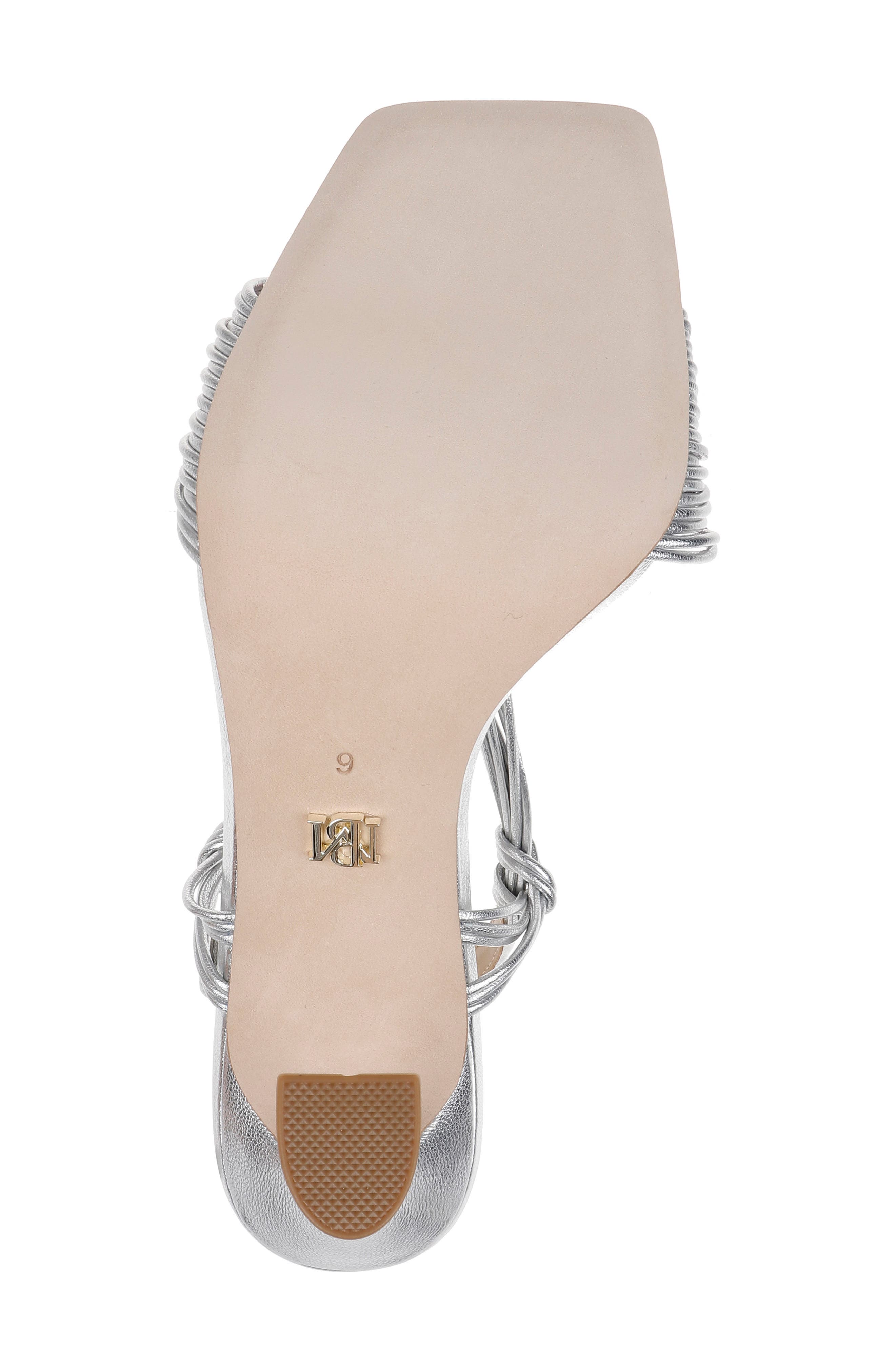 Badgley Mischka Collection Carmine High Shine Slingback Sandal, Alternate, color, 