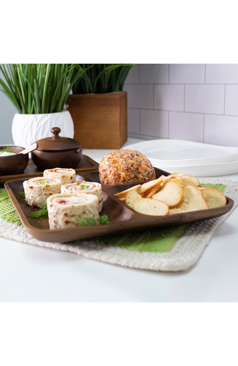 BergHOFF Acacia Wood Tray, Alternate, color, Natural