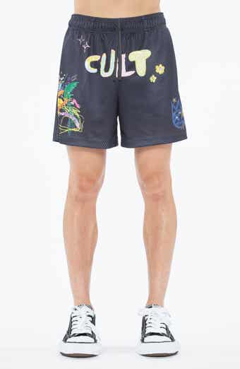 Cult of Individuality Graffiti Mesh Shorts