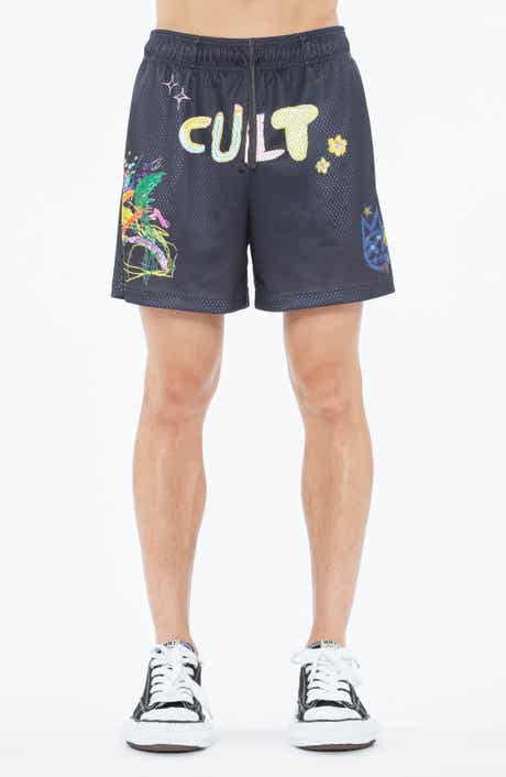 Cult of Individuality Graffiti Mesh Shorts
