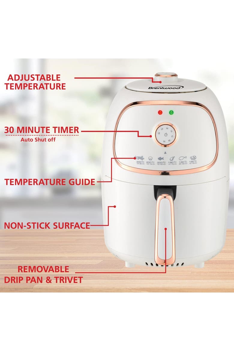 2qt Electric Air Fryer, Alternate, color, White