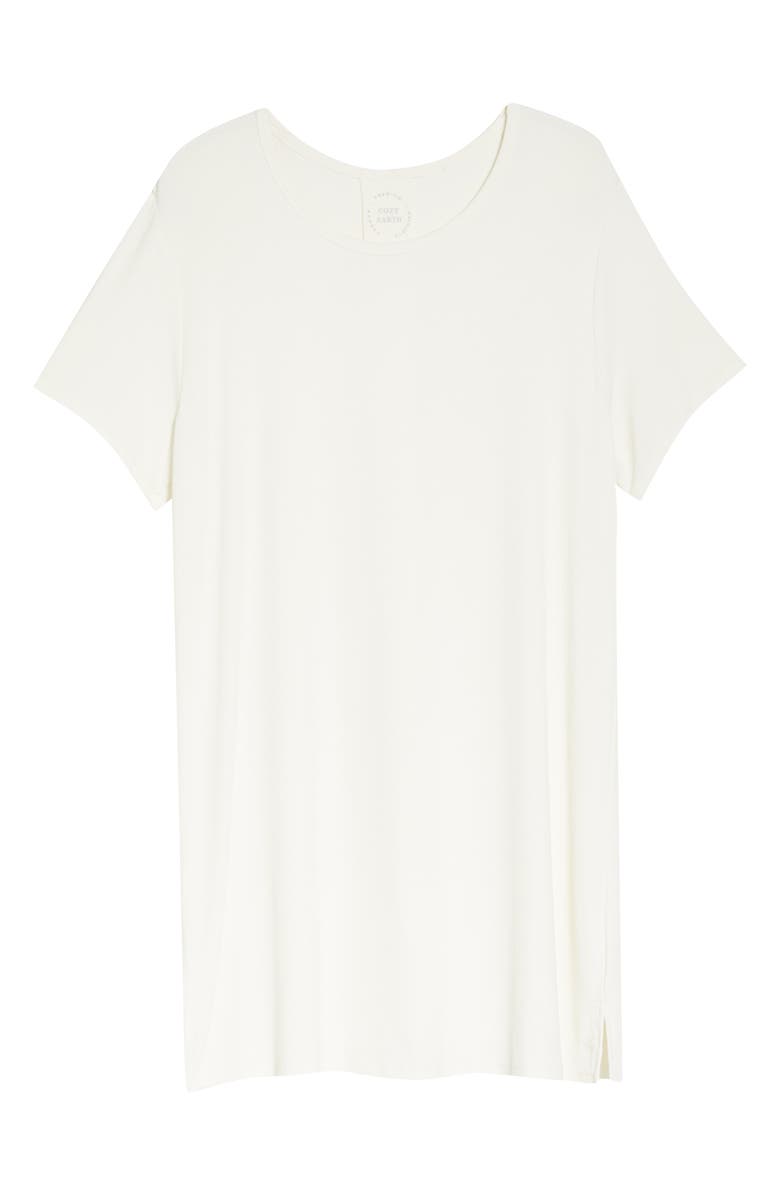 Cozy Earth Rib Knit Nightshirt, Alternate, color, Ivory