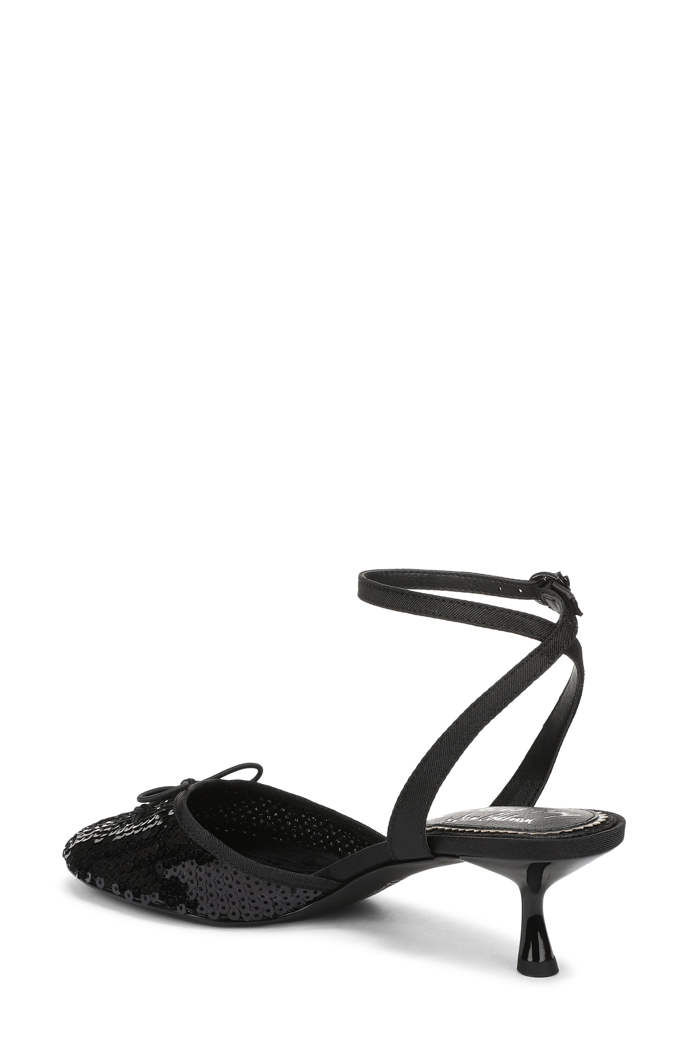 Circus NY by Sam Edelman Rosetta Ankle Strap Pump, Alternate, color, Black