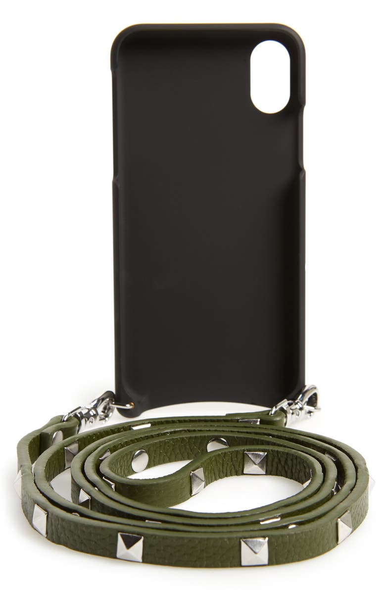 Bandolier Sarah Leather iPhone X/Xs Crossbody Case, Alternate, color, 