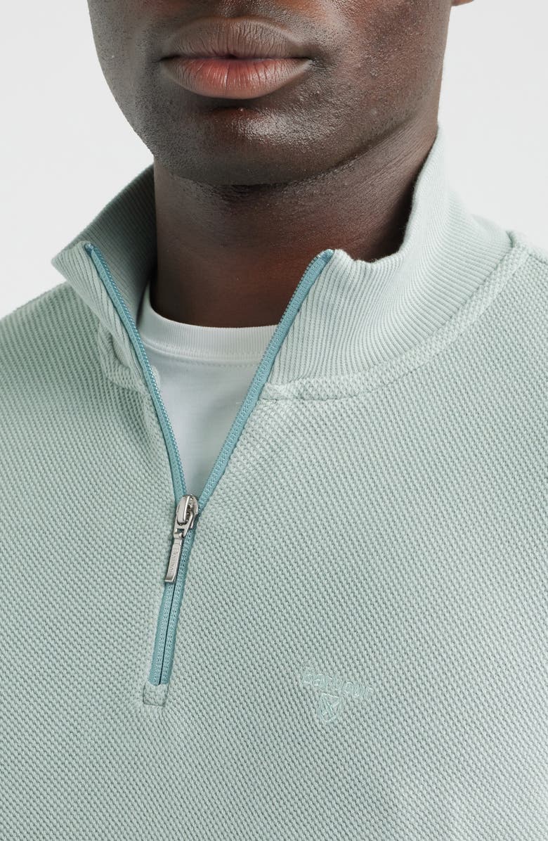 Barbour Ravensworth Quarter Zip Pullover, Alternate, color, Dusty Slate
