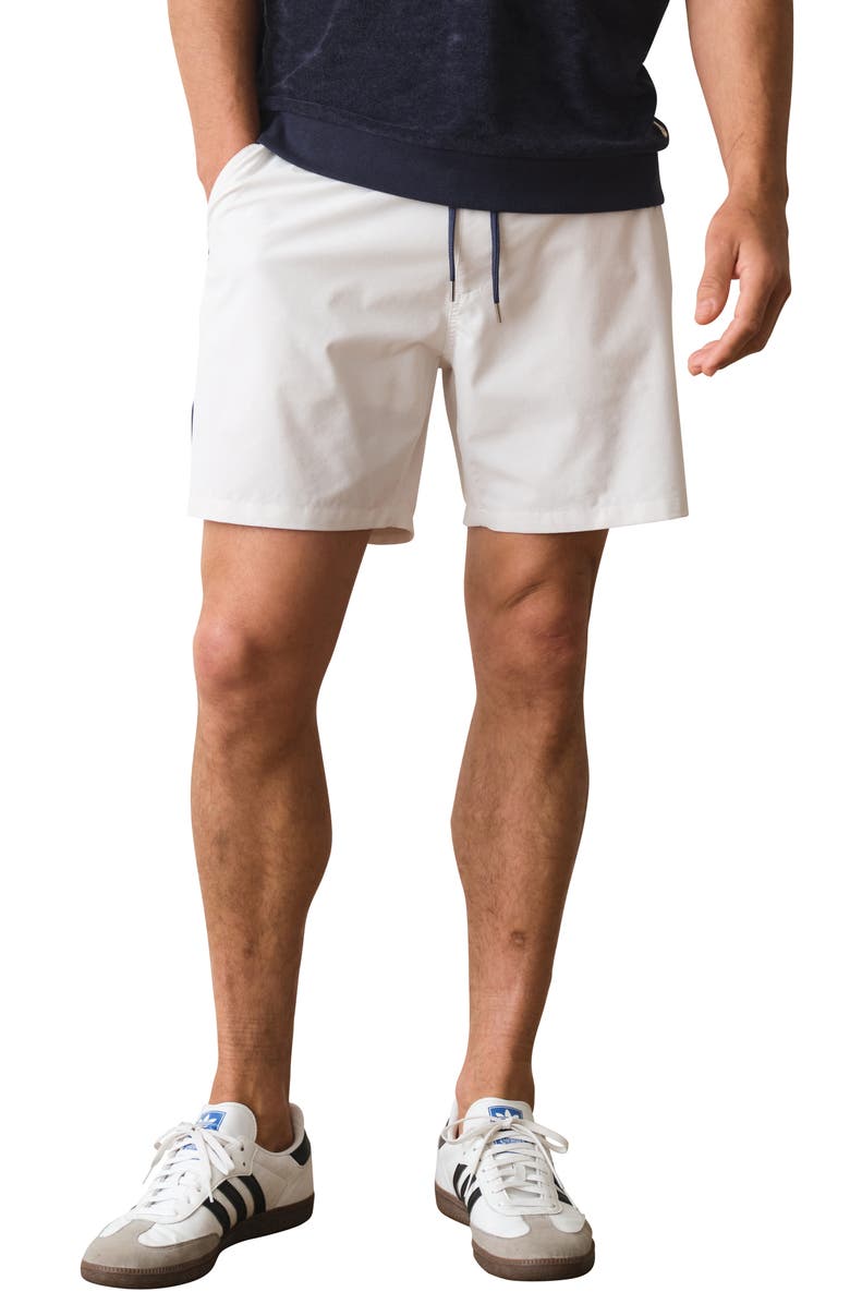Marine Layer Lined Sport and Swim Shorts, Main, color, White