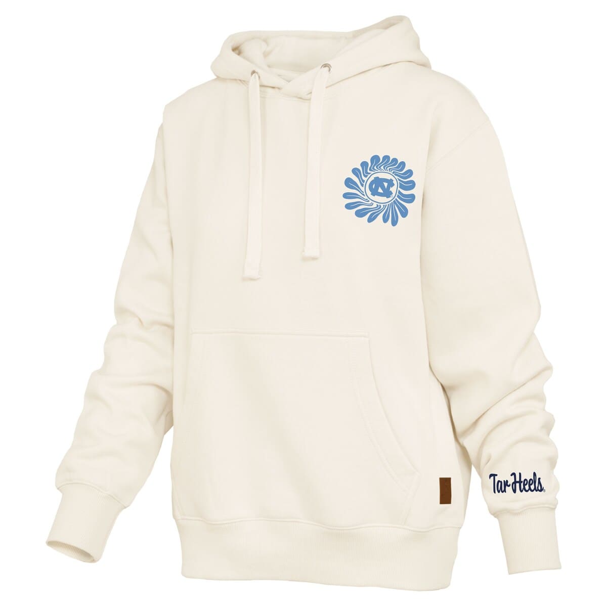 Women's Pressbox  Cream North Carolina Tar Heels Elena Janise Hoodie - image 2