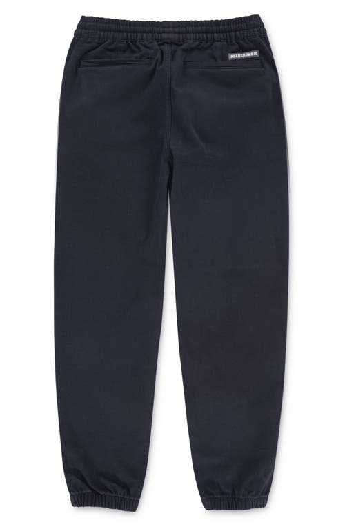 Abercrombie Kids Kids' Slim Stretch Twill Joggers In Blue