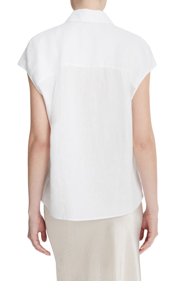 Vince Dolman Sleeve Linen Shirt, Alternate, color,