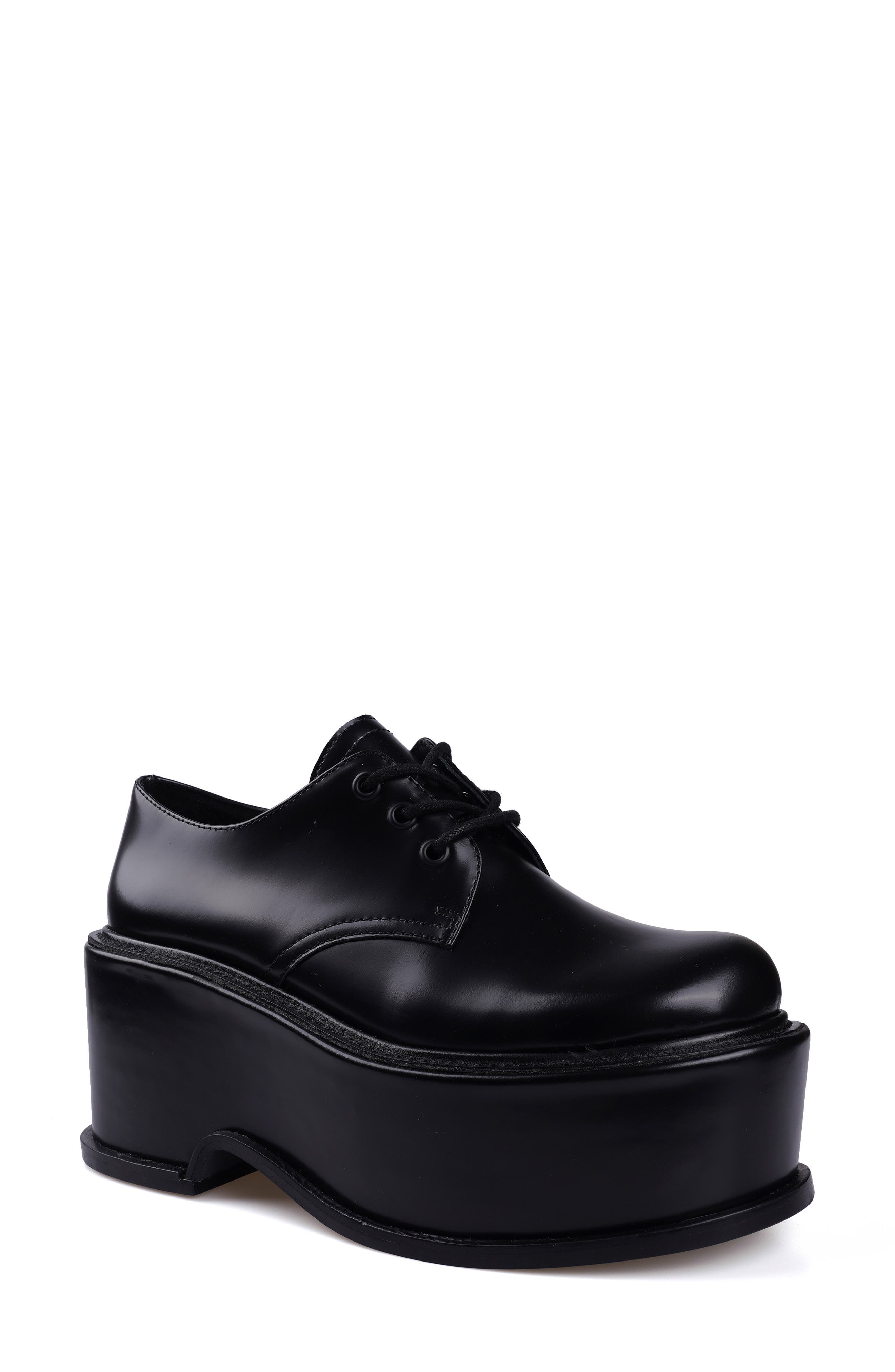 Artisan Crafted By Zigi Fenni Platform Derby, Main, color, Black Leather