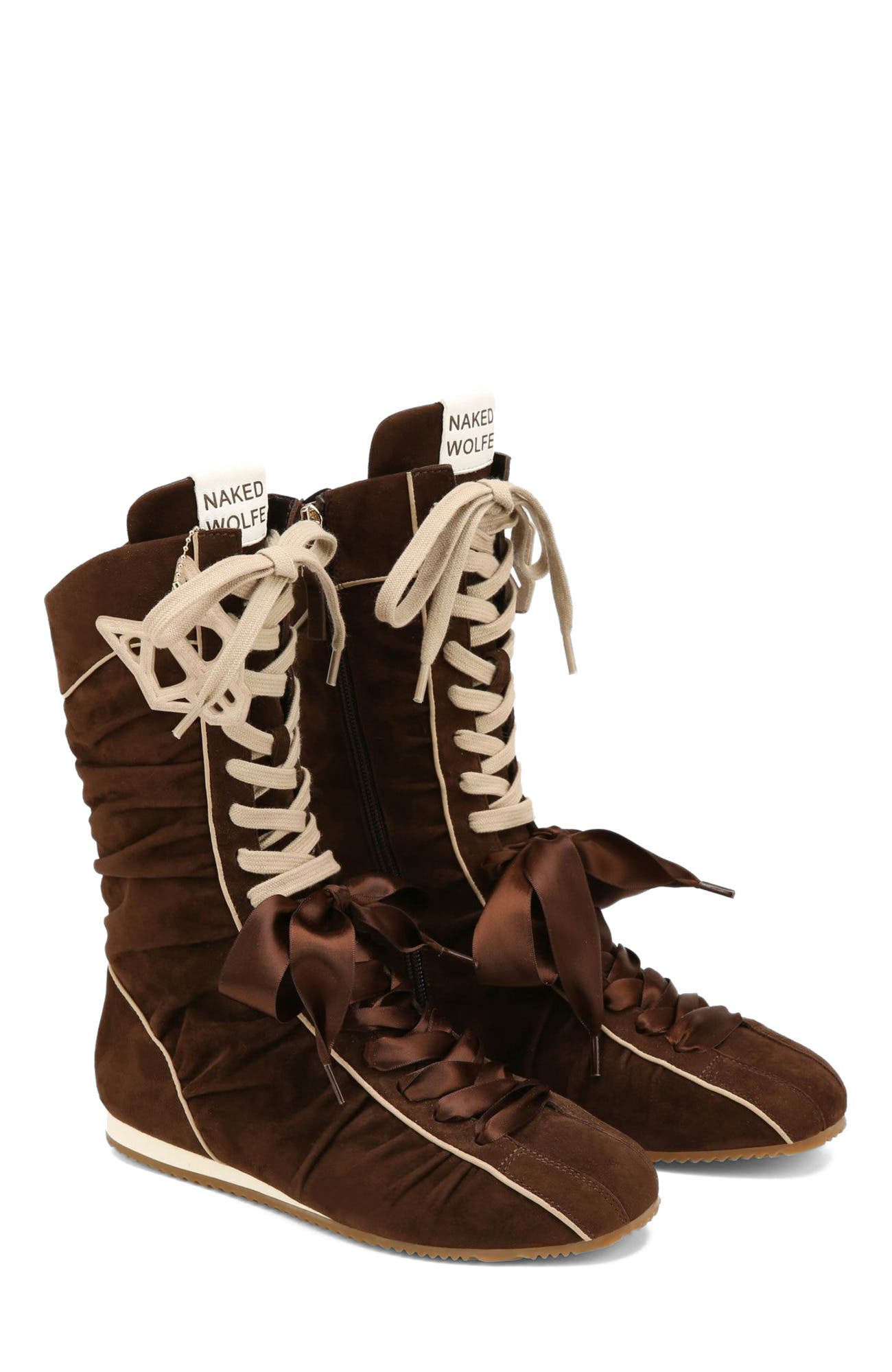 Extreme Black Satin, Alternate, color, Brown