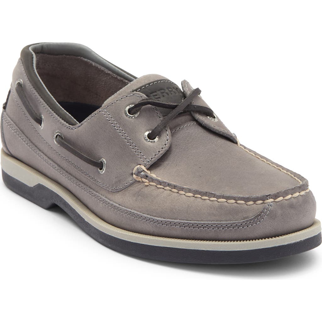 Sperry Top-sider® Mako 2-eye Boat Shoe In Gray