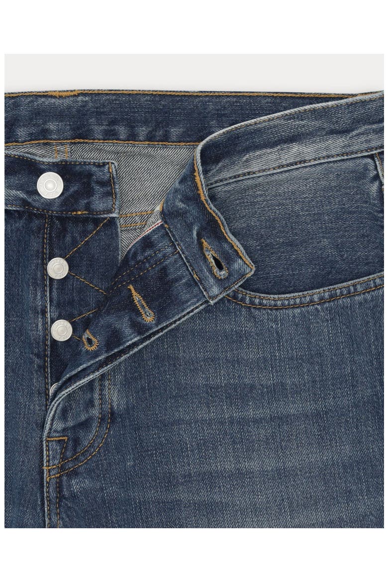 966 John 33 Japan Denim Cimosato Regular Fit Jeans, Alternate, color, Dark Stone Wash