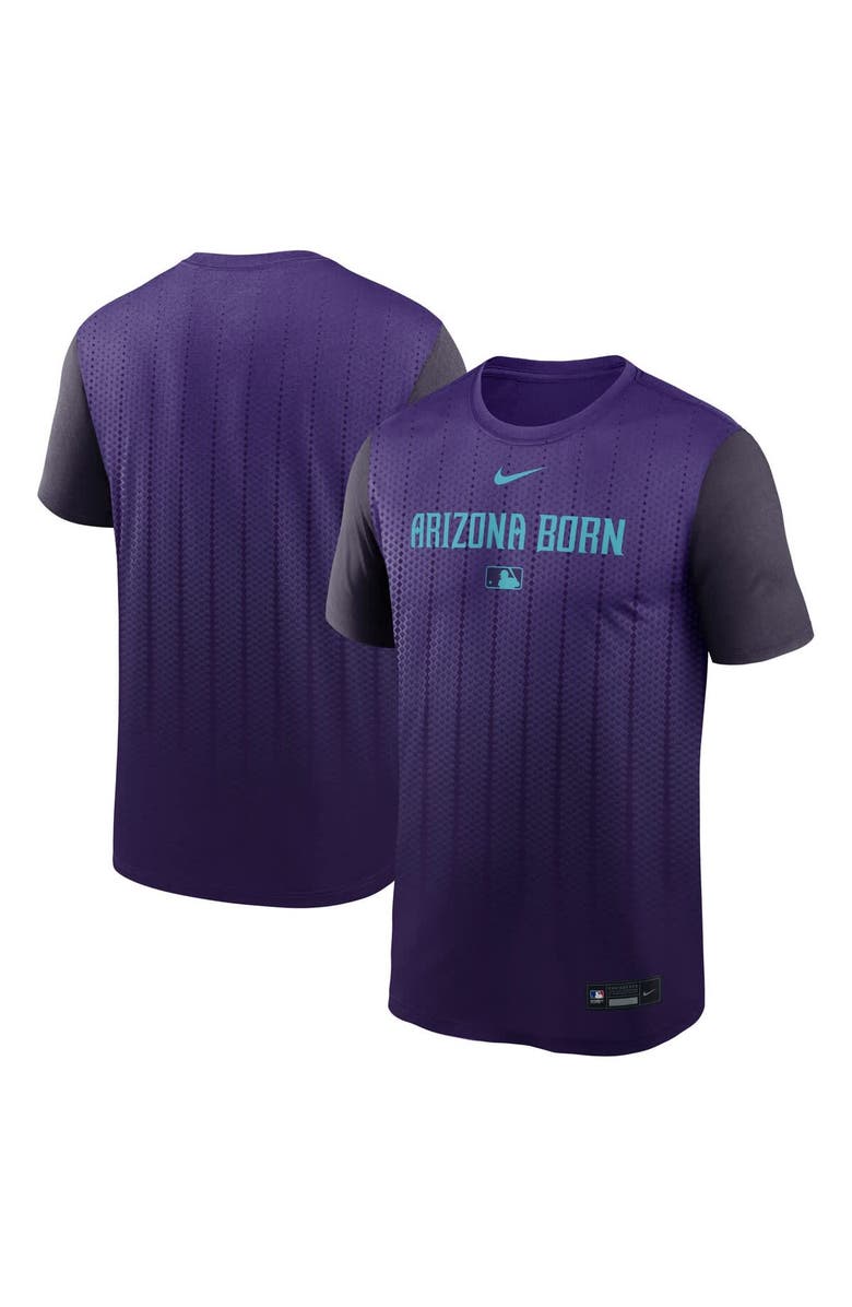 Nike Men's Nike Purple Arizona Diamondbacks 2025 City Connect Authentic Collection Velocity Performance T-Shirt, Main, color,