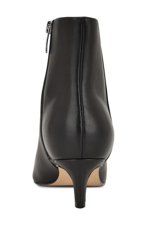 Nine West Brite Pointed Toe Kitten Heel Bootie In Multi