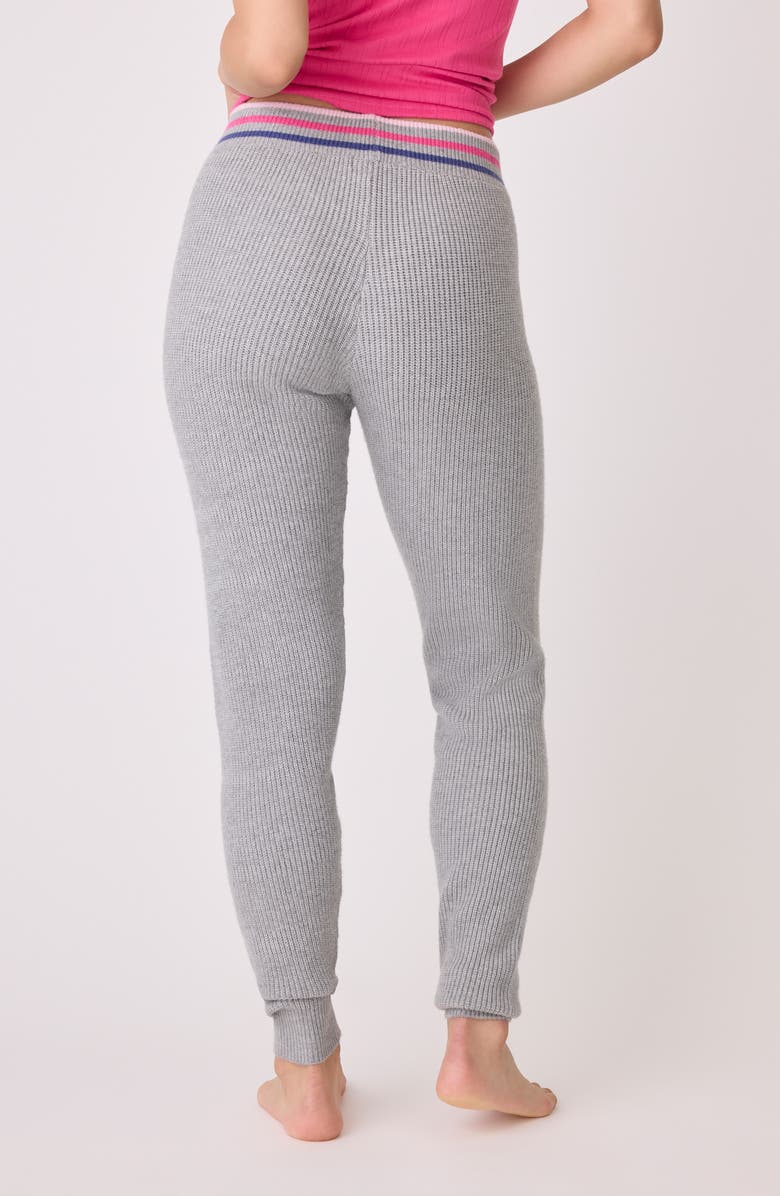 PJ Salvage Sweater Weather Drawstring Pants, Alternate, color, Heather Grey