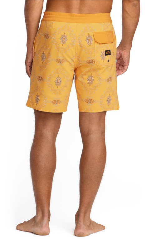 Billabong Good Times Lo Tide Board Shorts In Yellow