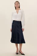 Rebecca Taylor Lillith Ruffle Blouse