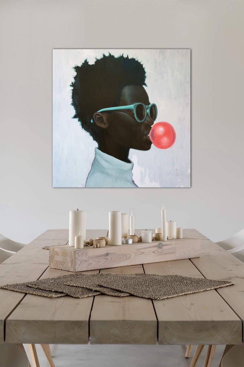 How Far Is A Light Year? by Alexander Grahovsky Canvas Wall Art - 18" x 18", Alternate, color, MULTI