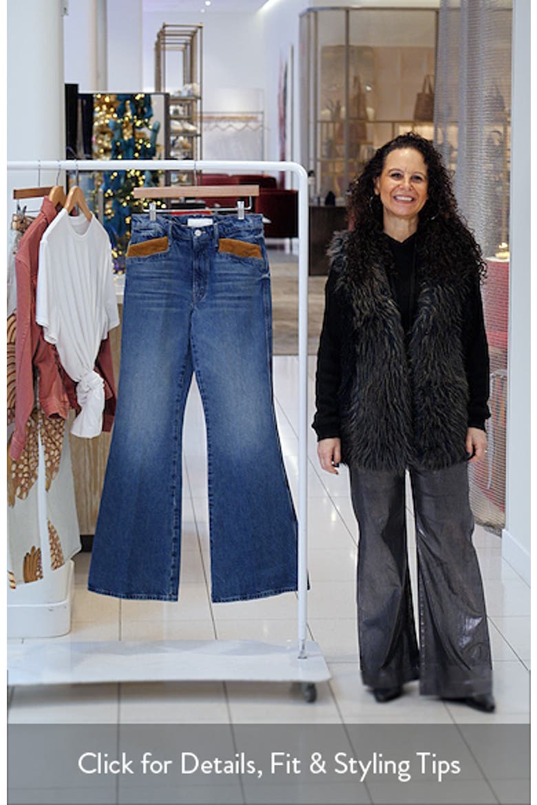 The Pointy Doozy Contrast Pocket Wide Leg Jeans video