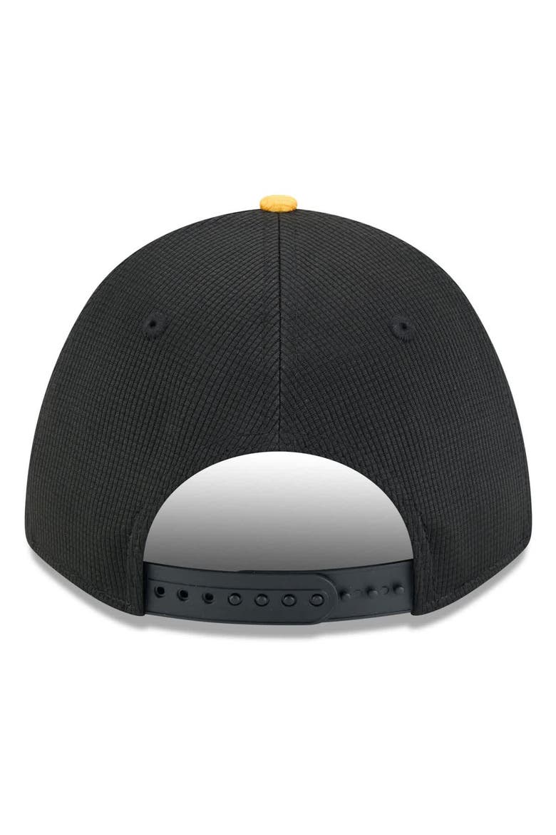 Men's New Era  Black Pittsburgh Pirates 2025 Batting Practice 9FORTY M-Crown Adjustable Hat, Alternate, color, Black