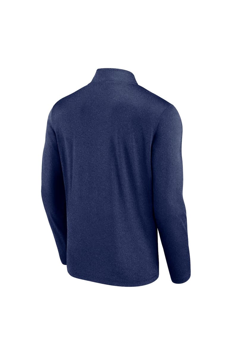 FANATICS Men's Fanatics Navy Dallas Cowboys Head-to-Head Quarter-Zip Top, Alternate, color,