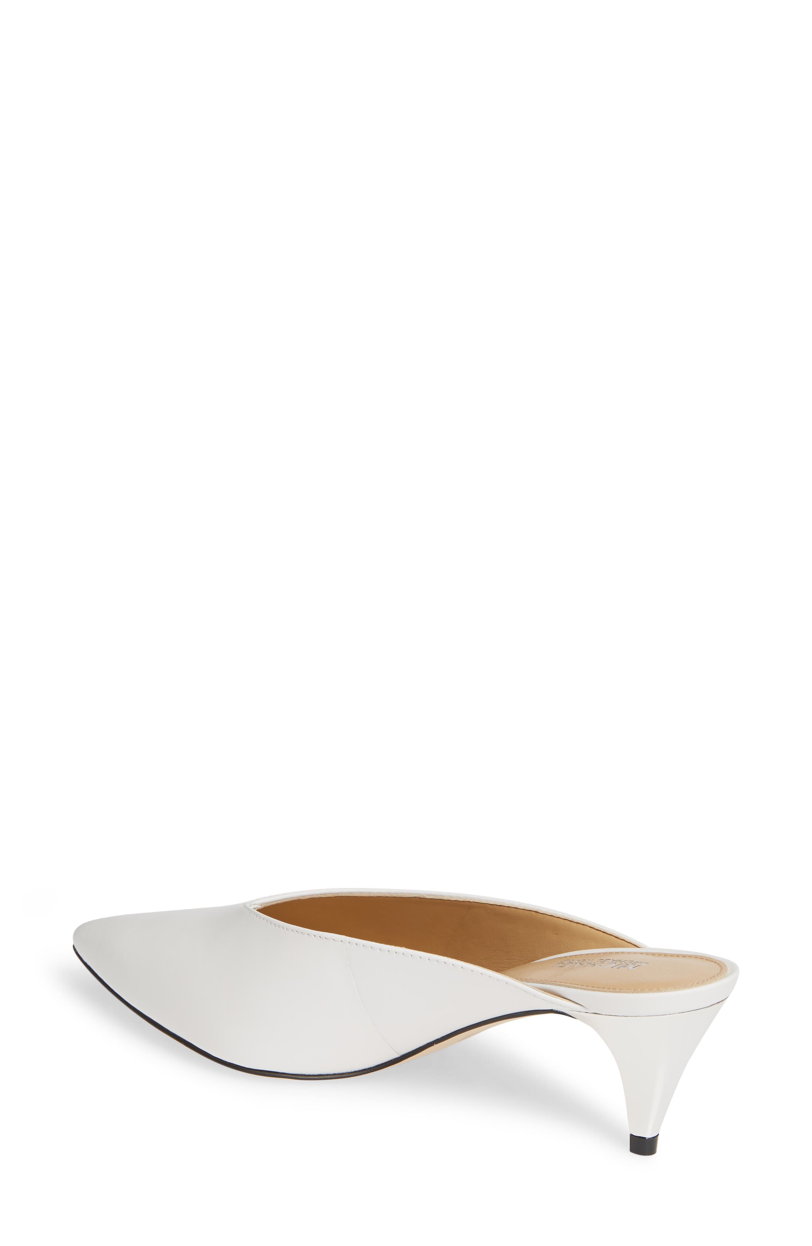 Cambria Mule, Alternate, color, OPTIC WHITE VACHETTA LEATHER