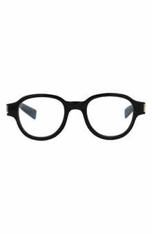 Saint Laurent 48mm Round Optical Glasses