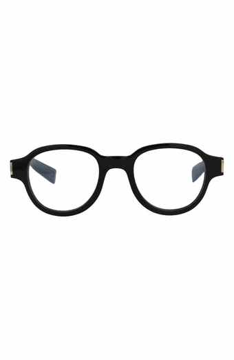Saint Laurent 48mm Round Optical Glasses