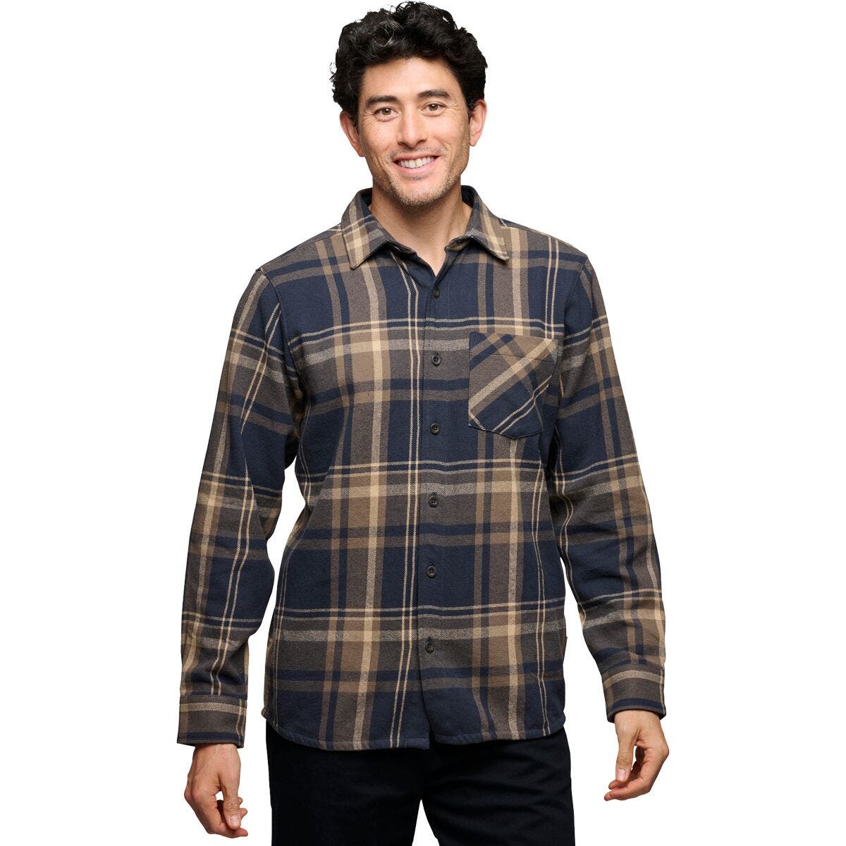 selected Charcoal/Walnut Plaid