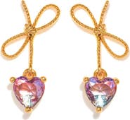 Girls Crew Heartstrings Drop Earrings