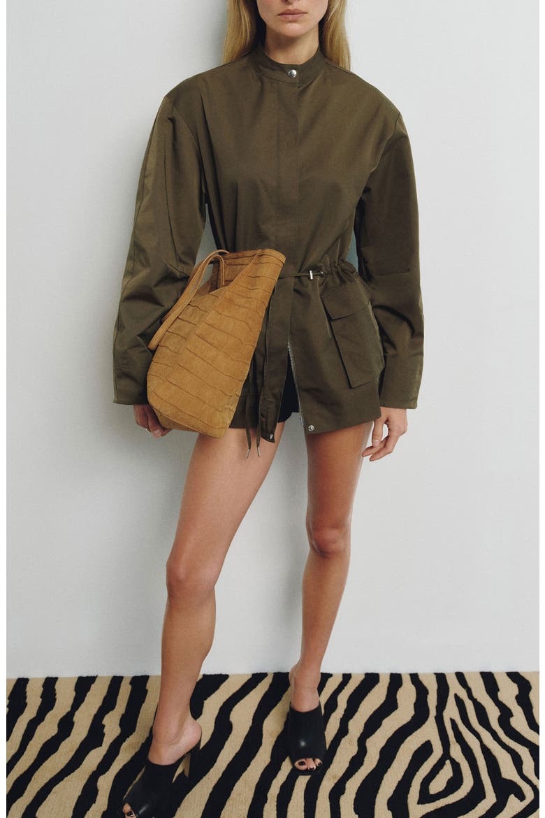 Callista Utility Jacket, Alternate, color, HUNTER GREEN