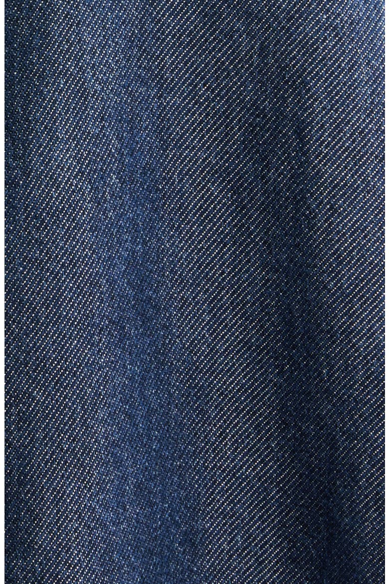 Roll Tab Denim Button-Up Shirt, Alternate, color, MOONLIT INDIGO WASH
