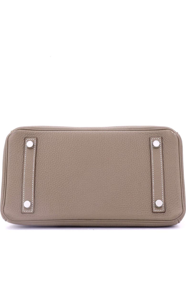 Pre-Owned Hermes Birkin Handbag Grey Togo with Palladium Hardware 25, Alternate, color, Etoupe