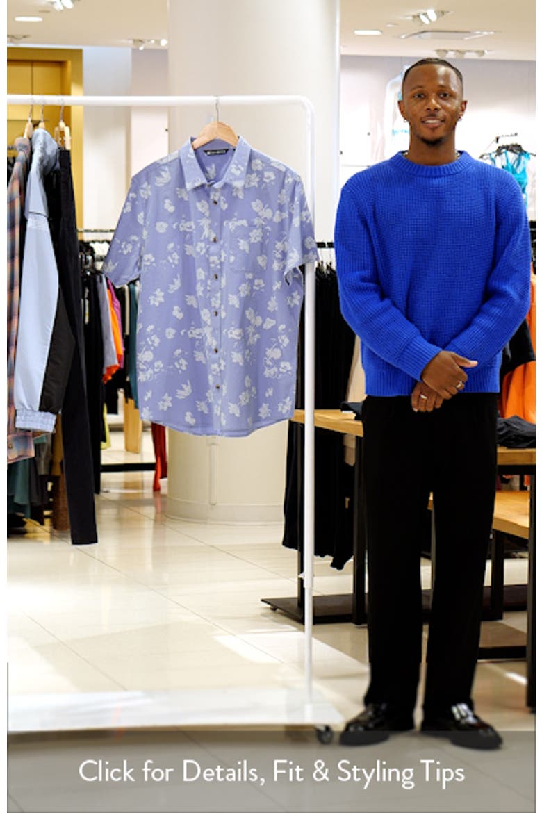 Fan Palm Short Sleeve Button-Up Shirt video