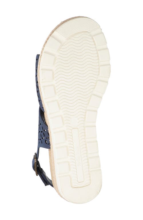 Bella Vita Inaya Slingback Sandal In Navy