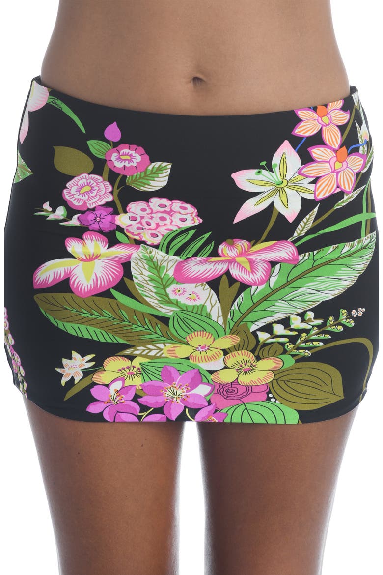 Moonlit Lotus Convertible High Waist Bikini Bottoms, Alternate, color, MULTI