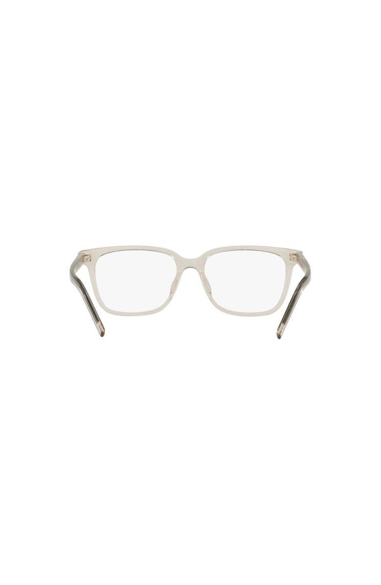 Saint Laurent 55mm Rectangle optical glasses, Alternate, color, Blue