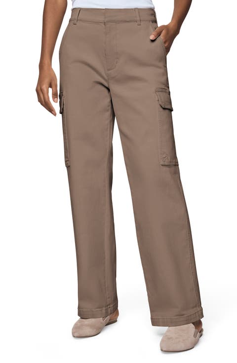 Ottilie Cotton Blend Cargo Pants