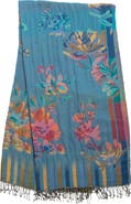 SAACHI Reversible Floral Scarf